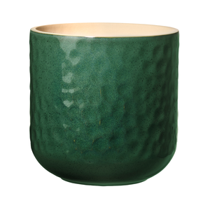 Borralheira 140 x 130mm Hammered Green Indoor Ceramic Pot