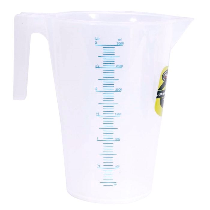 McGregor's Graduated Plastic Measuring Jug 3L