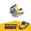 DeWALT 18V Li-ion XR 184mm Brushless Circular Saw DCS570N-XE - Skin Only