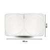 Windscreen Sun Shade for Jeep Gladiator 2020-Current Universal Fit Window Visor UV Block