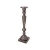 Ssh Collection Athena 48cm Single Candle Stand - Black Nickel