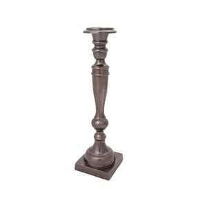 Ssh Collection Athena 48cm Single Candle Stand - Black Nickel