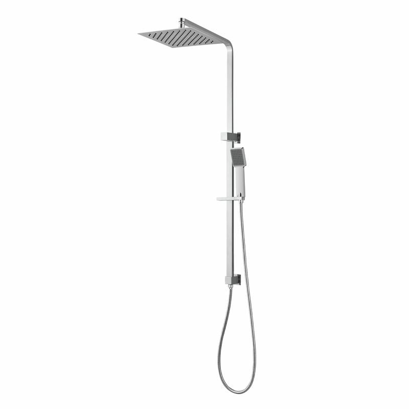 Mondella Chrome Rococo Exposed Shower With Handset - Suitable For Unequal / Mains Pressure - Chrome