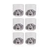3x 2pc Ashdene Peeking Pups Ceramic Egg Cups Serveware Set Labrador