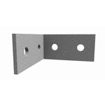 Dunnings 100 x 100 x 50 x 5mm M12 Galvanised  Angle Bracket