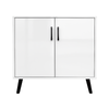 Foret Modern Sideboard Buffet Storage 2 Door Wood Cabinet Cupboard Hallway Shelf
