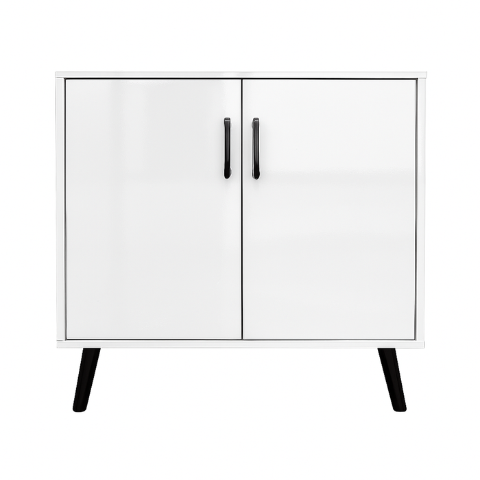 Foret Modern Sideboard Buffet Storage 2 Door Wood Cabinet Cupboard Hallway Shelf