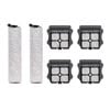 iDeer life 6 Pack Replacement Kit for Tineco Floor One S3 (4 Filter + 2 Brush)