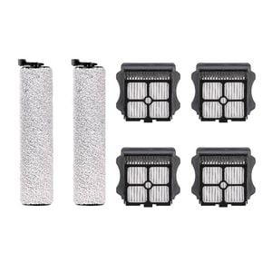 iDeer life 6 Pack Replacement Kit for Tineco Floor One S3 (4 Filter + 2 Brush)