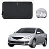 Front Windscreen Sun Shade for Mazda 6 2008 - 2012 (GH) - Standard 150 x 85 cm - Black