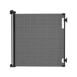 Perma Child Safety 1.4m Black Wide Retractable Gate