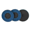 Josco 76mm 60 Grit Quick Change Zirconia Flap Discs - 3 Pack