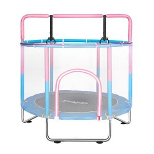 Centra 55 Inch Kids Mini Round Trampolines with Safety Net