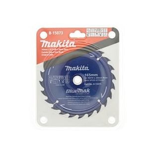 Makita Circular TCT Saw Blade 165mmx 24T