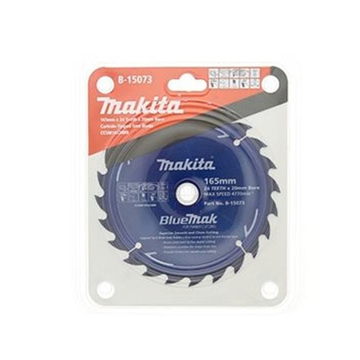 Makita Circular TCT Saw Blade 165mmx 24T