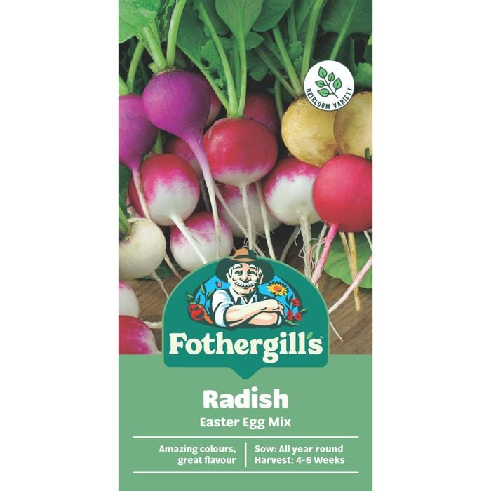 Fothergill's Radish Easter Egg Mix Seeds