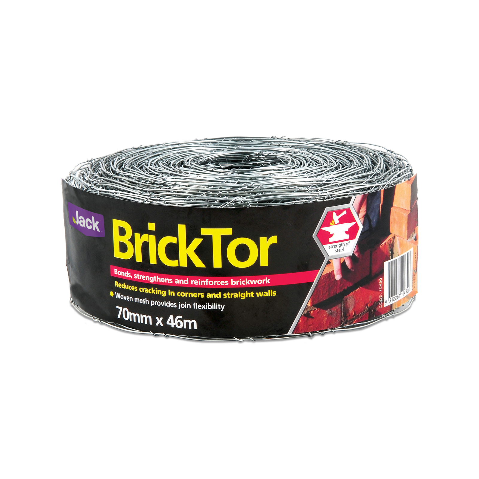 Jack 70mm x 50m Bricktor Mesh
