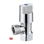 FIX-A-TAP 13mm Brass Grip Handle Mini Cistern Stop