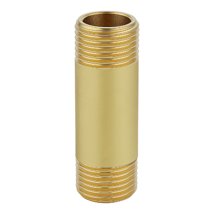 Kinetic - 20mm x 80mm Brass Threaded Barrel Nipple LF