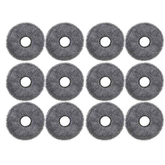 Hygieia 12 Mop Pads For Mova P50 Ultra, P50 Pro Ultra & V50 Ultra Robot Vacuum Cleaners