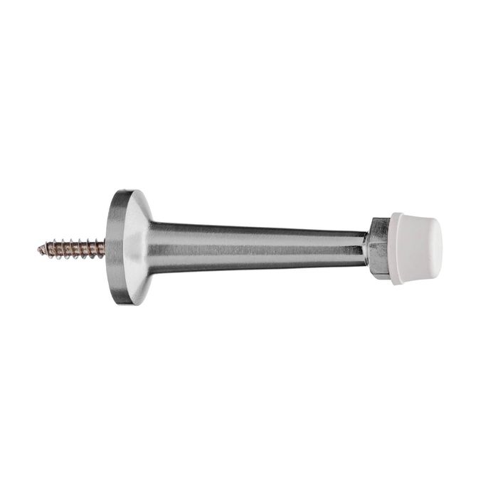 Gainsborough Satin Chrome Wall Stop 75mm