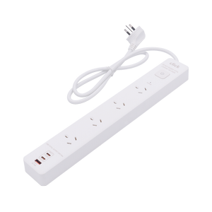 Click 4 Outlet Power Board with PD20W USB Charger