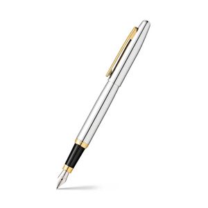 Sheaffer VFM Fountain Pen Signing/Writing Stationery Fine Nib Chrome/GLD Tone