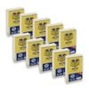 10x 5pc Spirax 560 Note Pad Ruled Notebook School Stationery 11x8cm 96-page Yllw