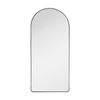 Urban Style Reflections Arch Mirror Full Length Home Decor Black 60x160cm