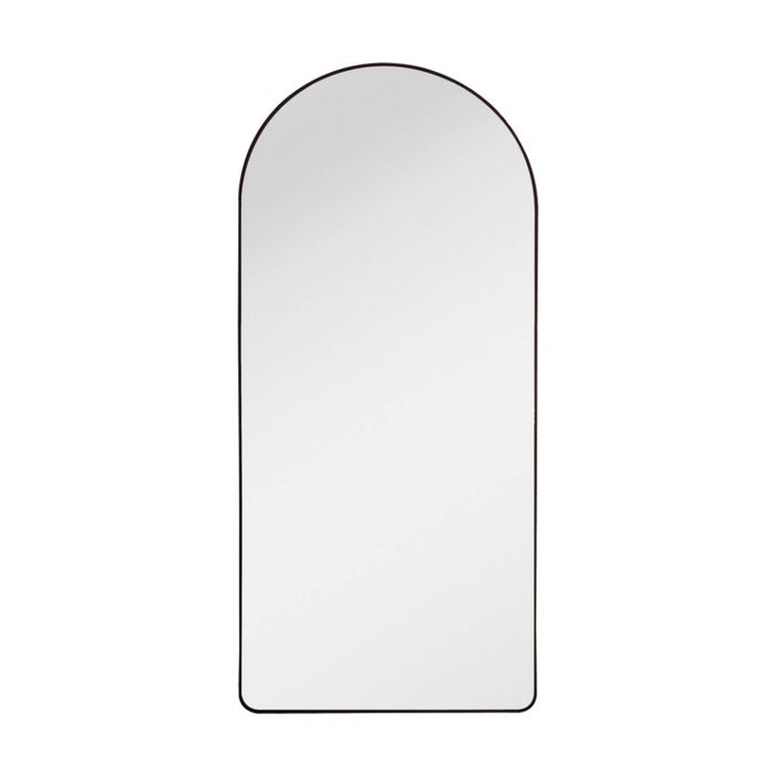 Urban Style Reflections Arch Mirror Full Length Home Decor Black 60x160cm
