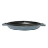 Classica Cast Iron Grill Pan Enamel Coating 31cm Sky Blue
