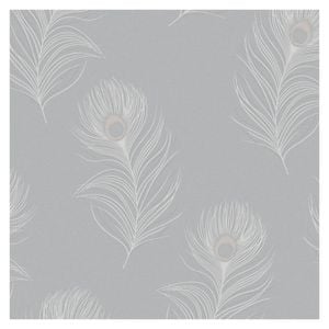 Pavone Grey Wallpaper, 36241