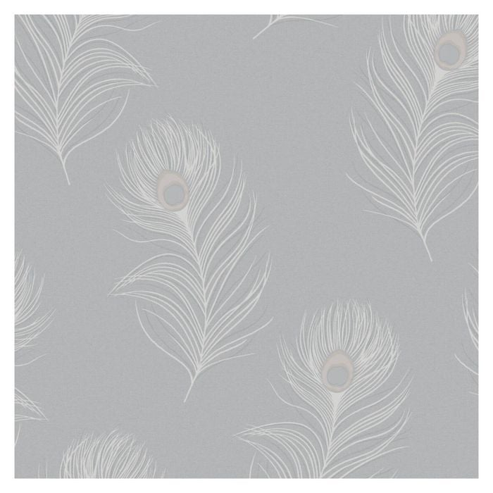 Pavone Grey Wallpaper, 36241