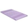 Giselle 8cm Memory Foam Mattress Topper Lavender - Single