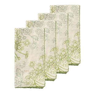 Ecology Chamomile Set of 4 Napkins 45x45cm