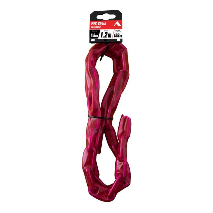 Pinnacle 4.8mm x 1.2m Zinc Plated PVC Chain
