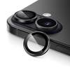 Metal Camera Lens Glass Individual Eagle Protector Cover - For Apple iPhone 17 (Black)