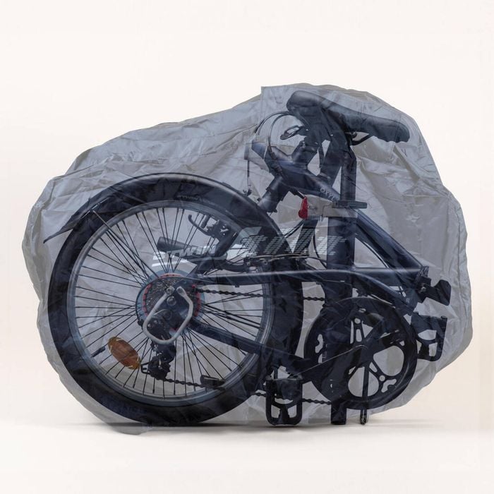 Folding Bike Protection And Transport Cover Black Bunnings Australia