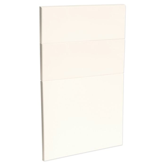 Kaboodle 450mm Buttermilk Modern 3 Drawer Panels