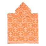 HiLo Kids Hooded Towel Poncho Bloom - Peach