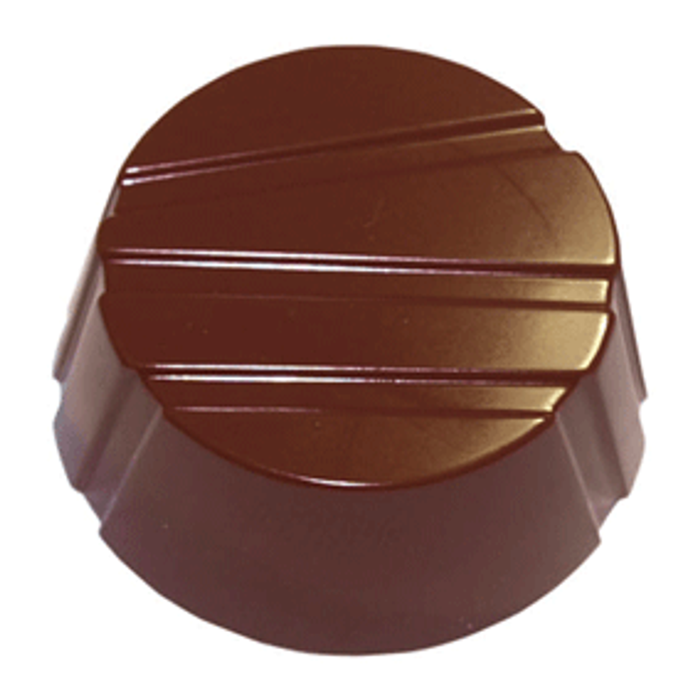 Matfer Bourgeat Chocolate Mould 28 Striped Circles