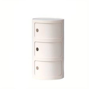 Lifebay 3-Drawer Bedside Table for Bedroom and Living Room