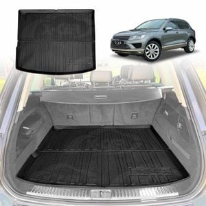 Waterproof Cargo Mat Boot Liner Luggage Tray Fit for VW Volkswagen Touareg 2011-2018