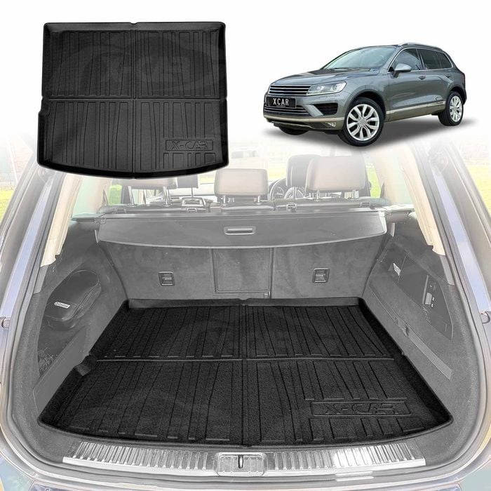 Waterproof Cargo Mat Boot Liner Luggage Tray Fit for VW Volkswagen Touareg 2011-2018