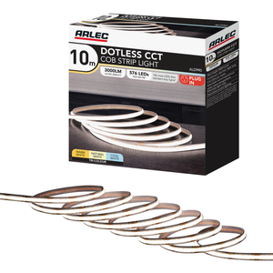 Arlec 10m Dotless CCT COB Strip Light