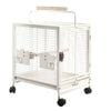 Yes4pets Small Bird Transport Budgie Cage Parrot Aviary Carrier With Wheel