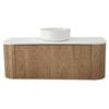 Rick McLean's Bathware 1200mm Fluted Oak Portofino 