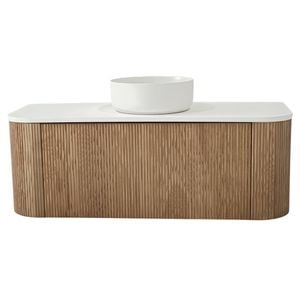 Rick McLean's Bathware 1200mm Fluted Oak Portofino 