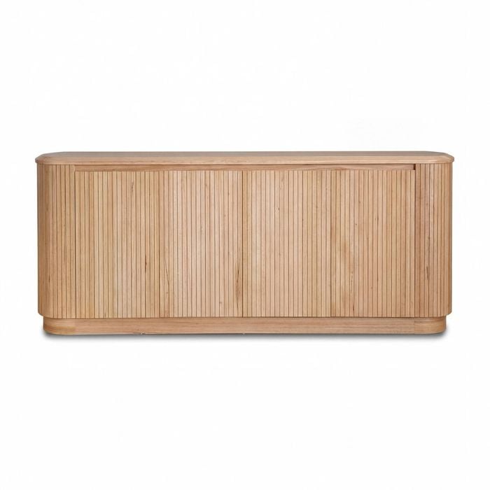 Arushi 200cm Buffet Table Storage Cabinet Natural