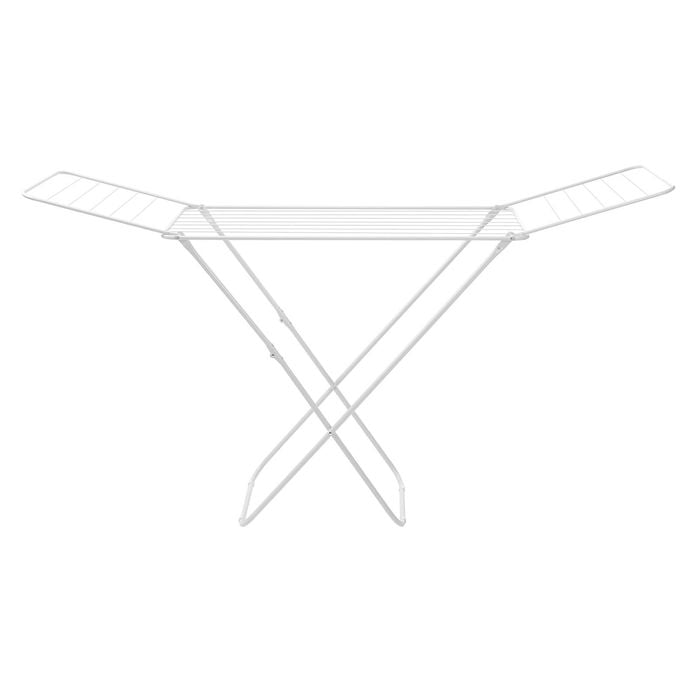All Set 21 Rail Winged Clothes Airer White 